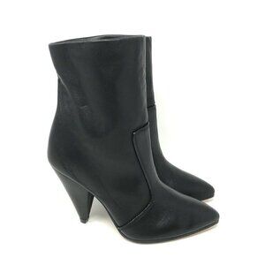 Stuart Weitzman Atomic West Ankle Boots Black 6